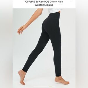 OFFLINE By Aerie OG Cotton High Waited Legging